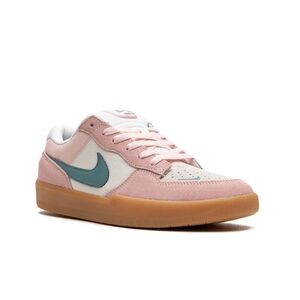 Nike SB Force 58 "Pink Bloom/Teal/Gum" sneakers. Sz 10